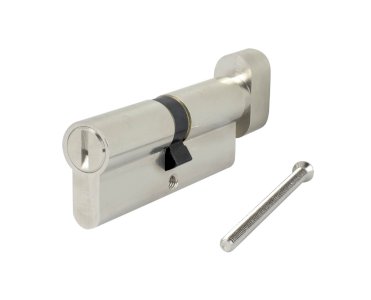 SIMPLEX 1902S EURO PROFILE PRIVACY THUMBTURN CYLINDER 80MM SATIN NICKEL