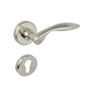SIMPLEX 9776L8C LEVER HANDLE ON ROSE WITH ESCUTCHEON 133MM