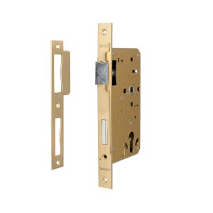 SIMPLEX 9934 MORTISE SASH LOCK 60MM PB