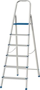 CASABELLA 8-STEP ALUMINIUM HOUSEHOLD LADDER