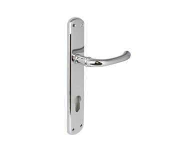 LINEA CALI SABA LEVER HANDLE ON PLATE 130MM
