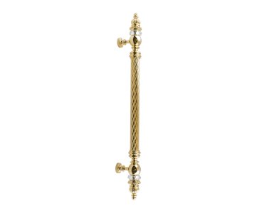 LINEA CALI OTELLO SWAROVSKI® CRYSTAL PULL HANDLE 730MM POLISHED GOLD