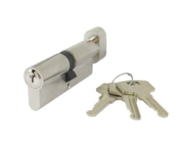 SIMPLEX 1915S EURO PROFILE THUMBTURN CYLINDER 80MM SATIN NICKEL