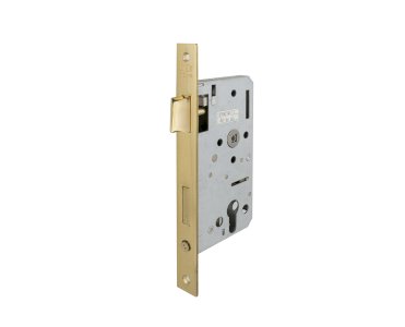 UNION 906-PZ MORTISE SASH LOCK 55MM PB