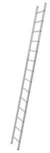 TUBESCA 14-STEP ALUMINIUM LEANING LADDER