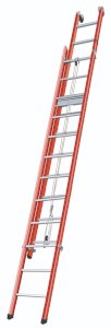 TUBESCA 2X12 ROPE OPERATED INSULATED LADDER