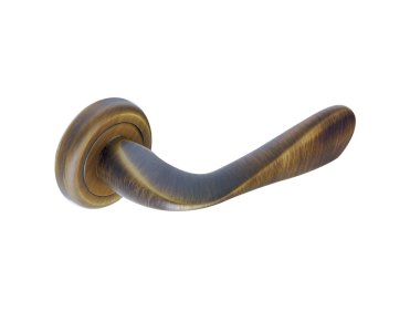 BRONCES IRANZO 4761 LEVER HANDLE ON ROSE 122MM