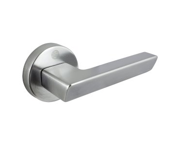 SIMPLEX 2145 LEVER HANDLE ON ROSE FOR AMERICAN LOCK 146MM