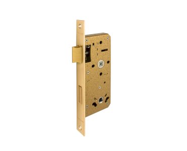 SIMPLEX 9990 MORTISE BATHROOM LOCK 55MM POLISHED BRASS