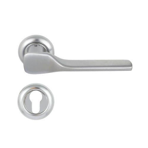 CONVEX 2235 LEVER HANDLE ON ROUND ROSE 165MM