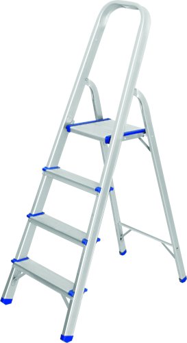 4-STEP ALUMINIUM HOUSEHOLD LADDER
