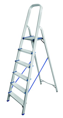 6-STEP ALUMINIUM HOUSEHOLD LADDER
