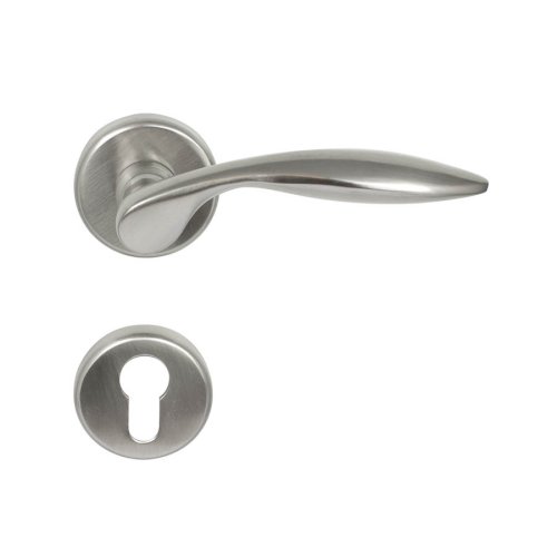 SIMPLEX 9776L8C LEVER HANDLE ON ROSE WITH ESCUTCHEON 133MM