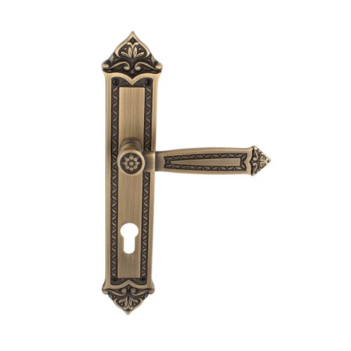 PASINI 3810 SULTAN LEVER HANDLE ON PLATE WITH CYLINDER HOLE 155MM