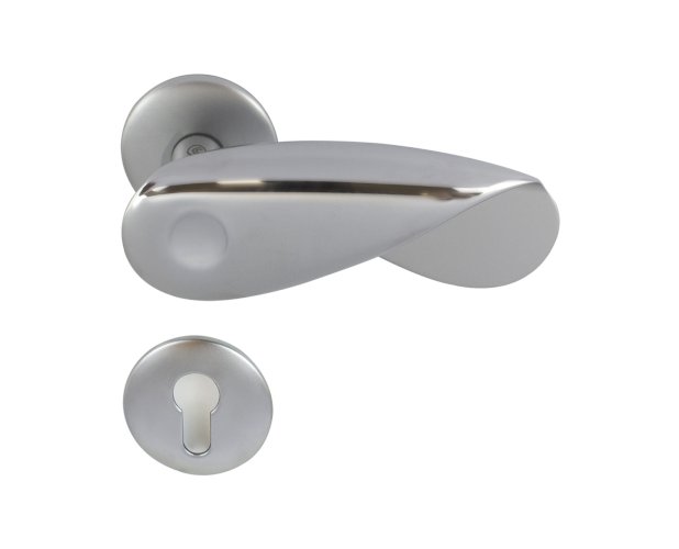 VALLI & VALLI - FUSITAL RA DUEMILA LEVER HANDLE ON ROSE 153MM POLISHED CHROME