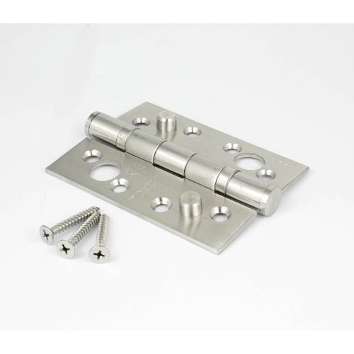 SIMPLEX HSSBS-SIM-SE FIRE RATED FULL MORTISE 2 BALL BEARING BUTT HINGES WITH SECURITY STUDS 4X3X3