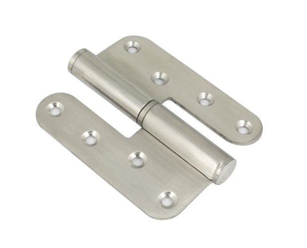 SIMPLEX HSSLO LIFT OFF HINGE LEFT HANDLE 4X3.5 SATIN STAINLESS STEEL