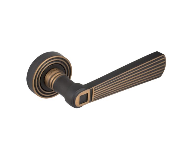 LINEA CALI OPERA LEVER HANDLE ON ROSE 160MM