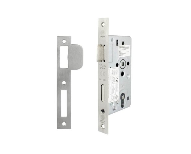 SIMPLEX 9200-CL FIRE RATED MORTISE DEADLOCK 55MM