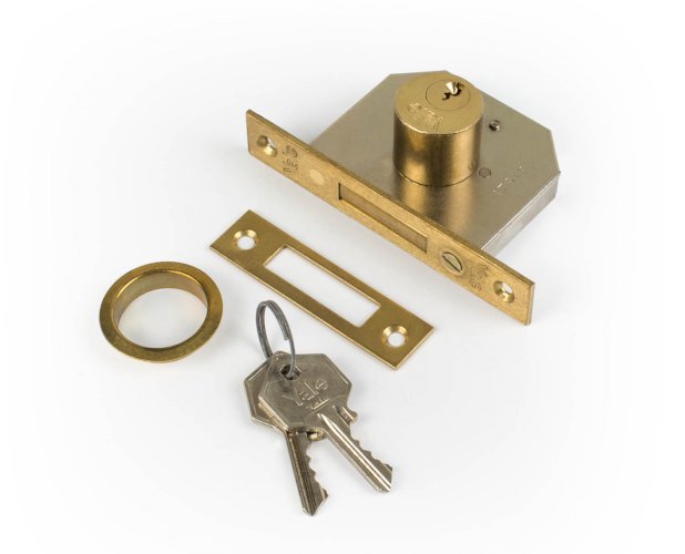 YALE 450-25 FURNITURE DEADLOCK WITH CYLINDER