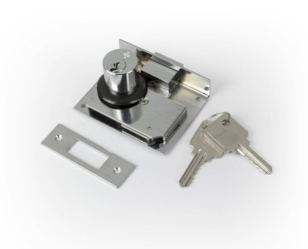 SIMPLEX 7731 FURNITURE DEADLOCK WITH CYLINDER 35MM HEIGHT