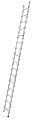 TUBESCA 16-STEP ALUMINIUM LEANING LADDER