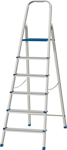 CASABELLA 8-STEP ALUMINIUM HOUSEHOLD LADDER