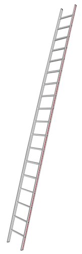 HYMER 18-STEP ALUMINIUM LEANING LADDER