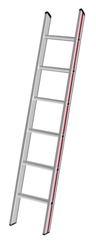 HYMER 6-STEP ALUMINIUM LEANING LADDER