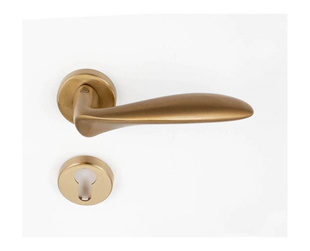 VALLI & VALLI - VCR NABUCCO LEVER HANDLE ON ROSE 139MM