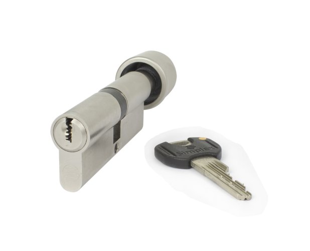 SIMPLEX 3530 EURO PROFILE SECURITY THUMBTURN CYLINDER SIZE 82MM