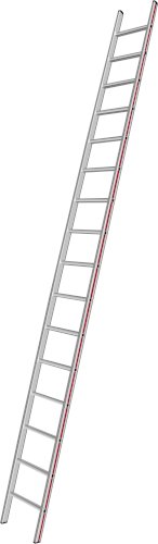 HYMER 16-STEP ALUMINIUM LEANING LADDER