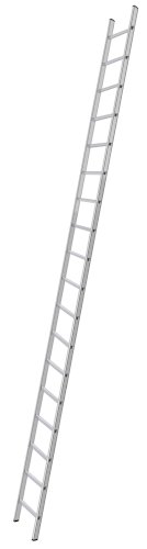 TUBESCA 18-STEP ALUMINIUM LEANING LADDER