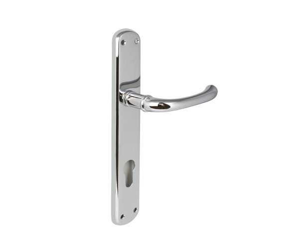 LINEA CALI SABA LEVER HANDLE ON PLATE 130MM