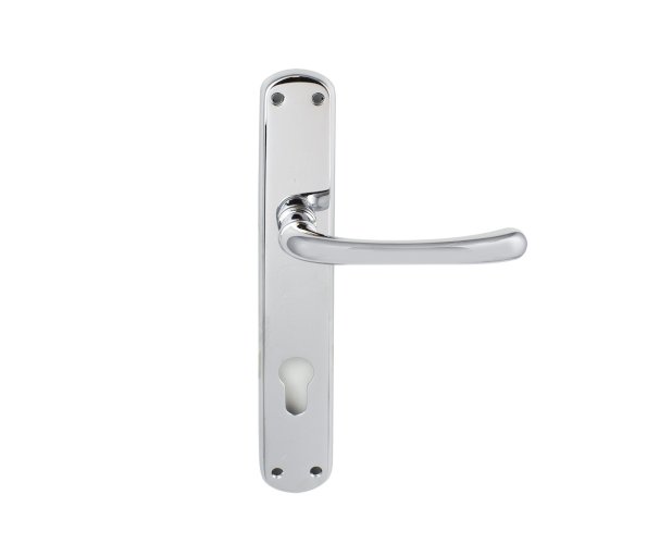 LINEA CALI SABA LEVER HANDLE ON PLATE 130MM