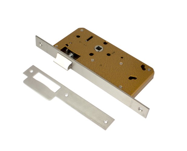 SIMPLEX 9900 MORTISE LATCH LOCK 55MM SATIN STAINLESS STEEL