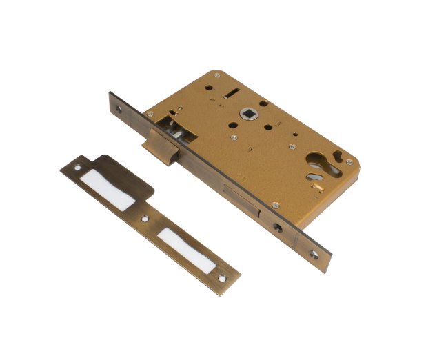 SIMPLEX 9934 MORTISE SASH LOCK HEAVY SPRING 70MM ANTIQUE BRONZE