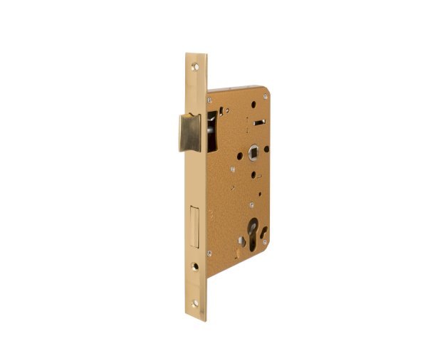 SIMPLEX 9934 MORTISE SASH LOCK HEAVY SPRING 70MM PVD