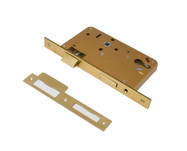 SIMPLEX 9934 MORTISE SASH LOCK HEAVY SPRING 70MM PVD