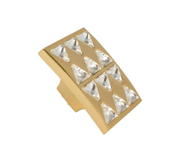 BESANA 23460C0 FURNITURE KNOB SATIN BRASS