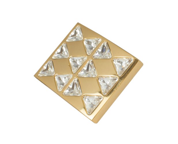 BESANA 23460C0 FURNITURE KNOB SATIN BRASS