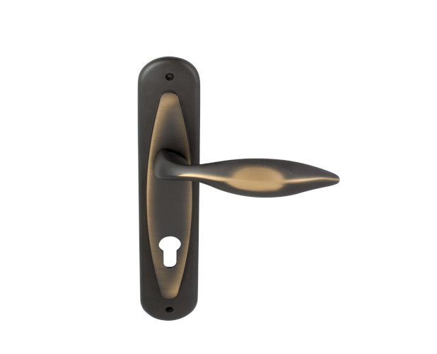 LINEA CALI DELFINO LEVER HANDLE ON PLATE 150MM