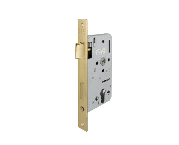 UNION 906-PZ MORTISE SASH LOCK 55MM PB