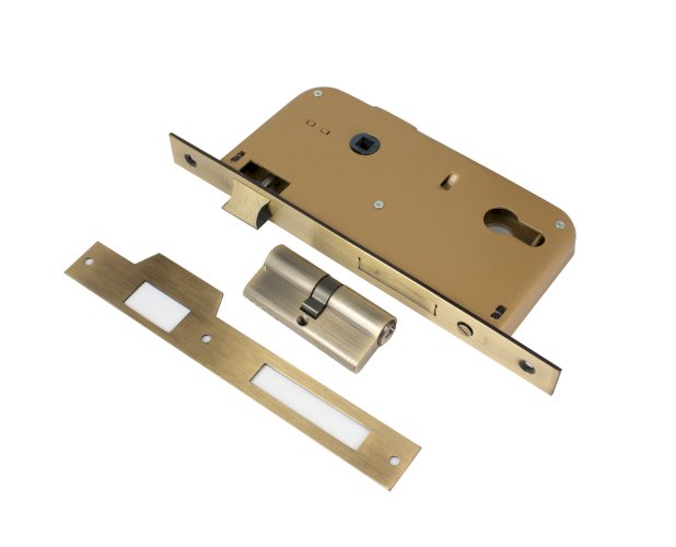 ICSA 1158560 MORTISE SASH LOCK 55MM WITH CYLINDER