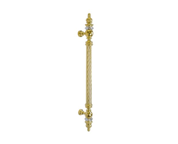 LINEA CALI OTELLO SWAROVSKI® CRYSTAL PULL HANDLE 730MM PVD