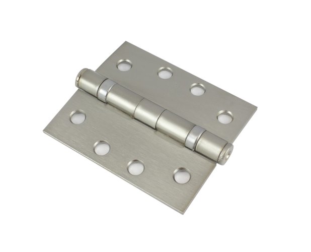 STANLEY FBB179 FULL MORTISE 2 BALL BEARING BUTT HINGES 4X3.5X3MM SATN CHROME