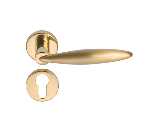 VALLI & VALLI WEST LEVER HANDLE ON ROSE 158MM
