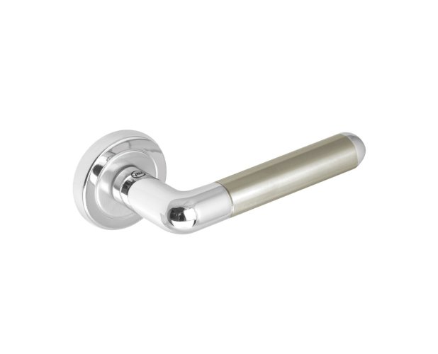 VALLI & VALLI H4705 RHODAMINE LEVER HANDLE ON ROSE 143MM