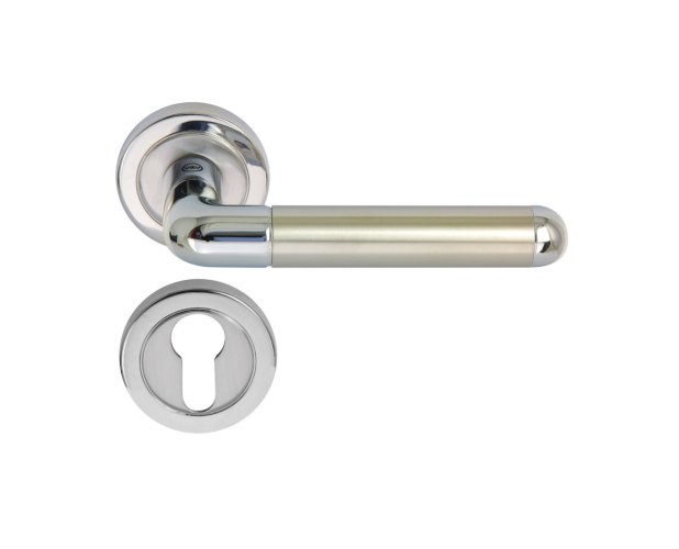 VALLI & VALLI H4705 RHODAMINE LEVER HANDLE ON ROSE 143MM