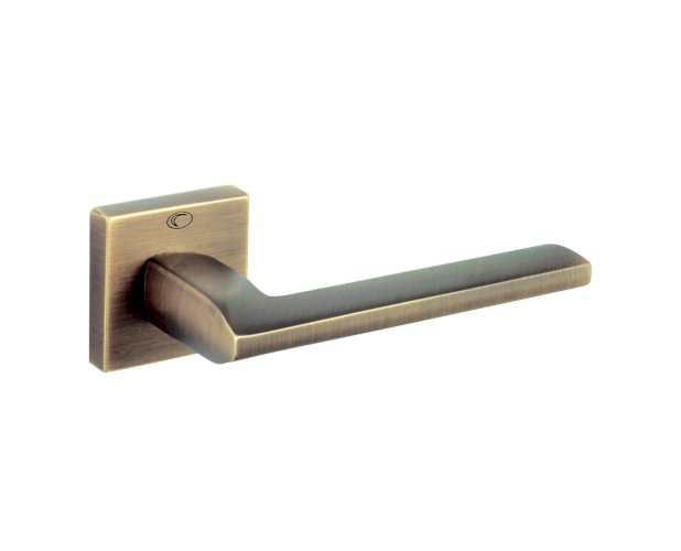 CONVEX 1105 LEVER HANDLE ON SQUARE ROSE 140MM